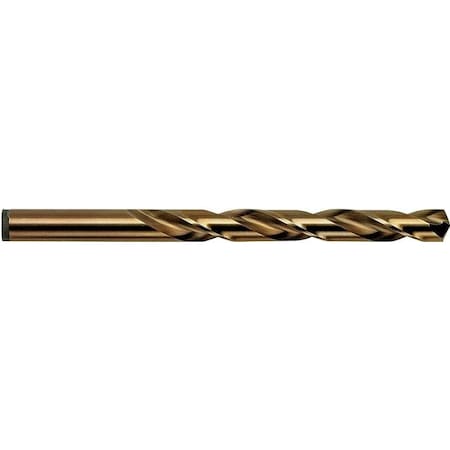 Jobber Drill Bit, 3164 In Dia, 578 In OAL, Spiral Flute, 3164 In Dia Shank, Cylinder Shank